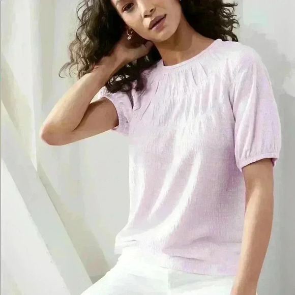Banana Republic Tops - Banana Republic Textured Smocked Top